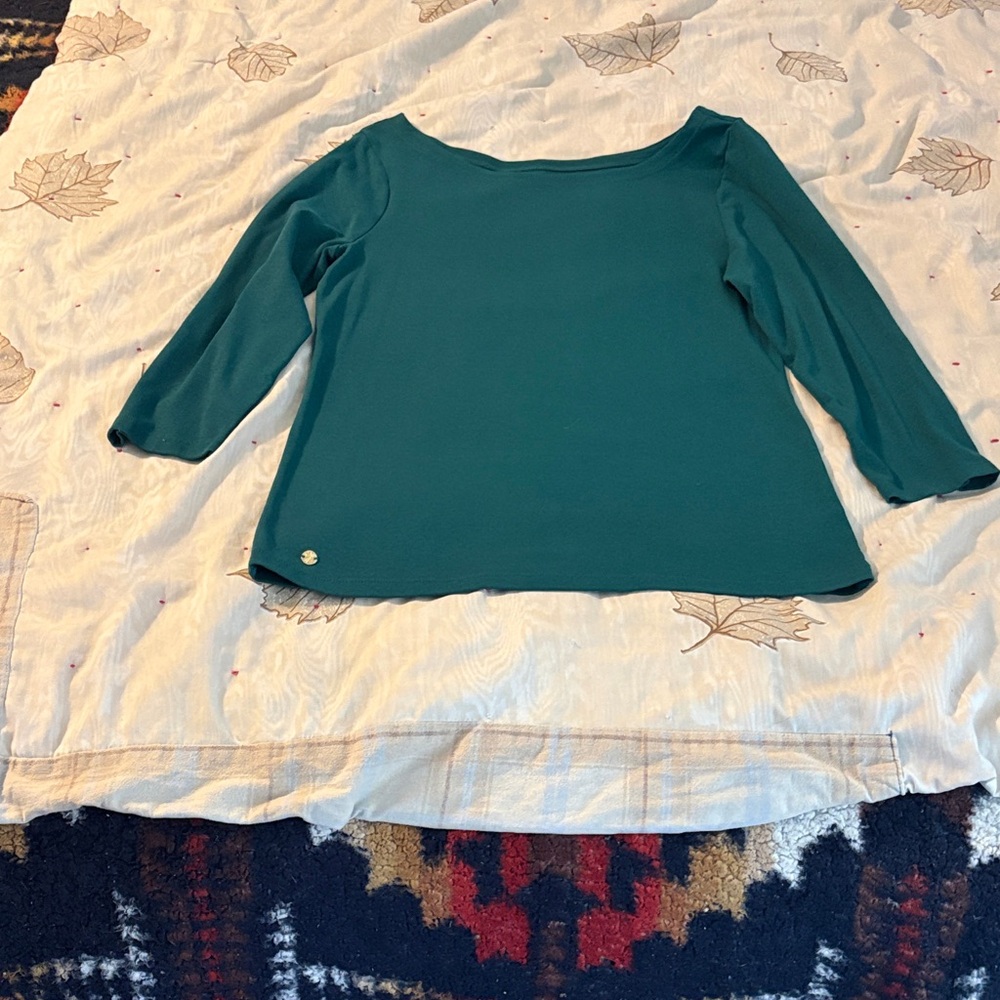 Lilly Pulitzer green top